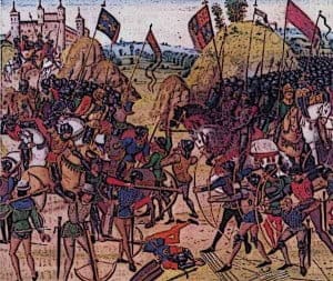 Footsoldiers Shields 11 Medieval Warfare Battle of Crecy Froissart