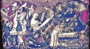 The Black Death in Europe 1347 7 Black Death Tourmai