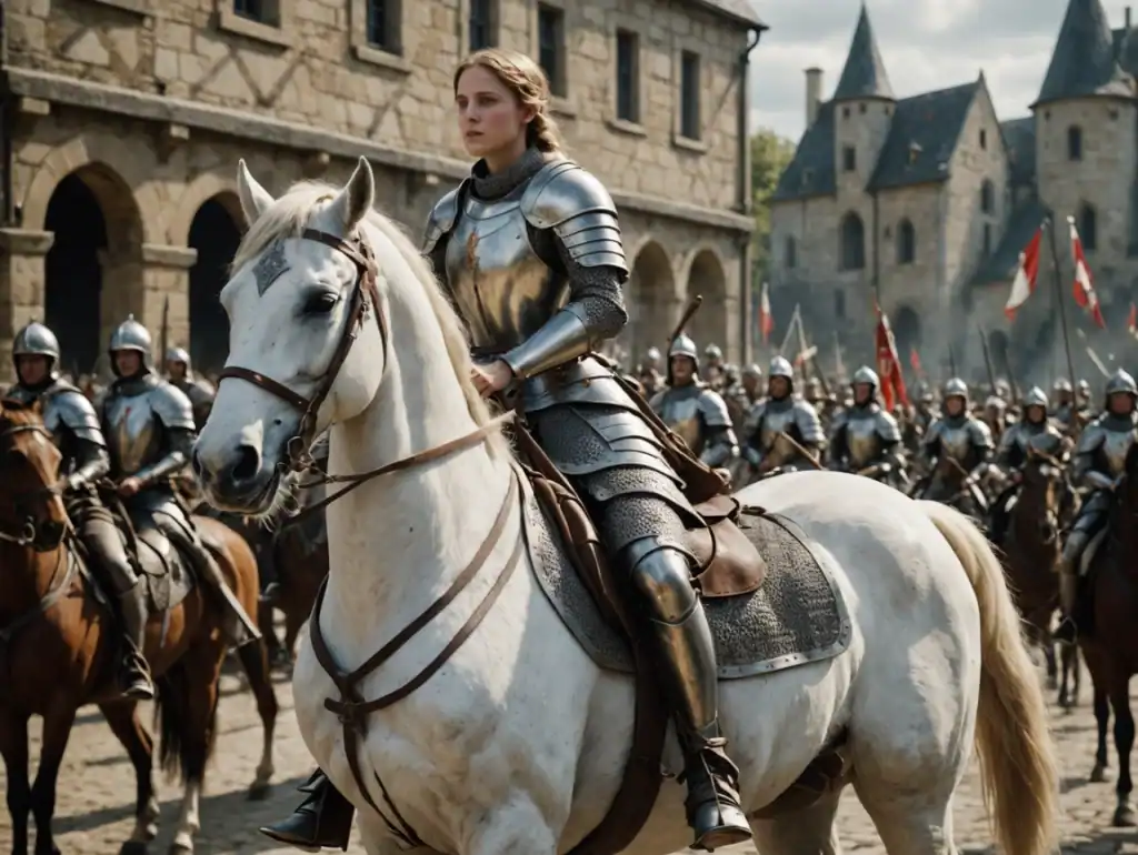 Joan of Arc March to Reims and the Coronation of Charles VII
