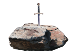 King Arthur 13 King Arthur and the famous sword Excalibur