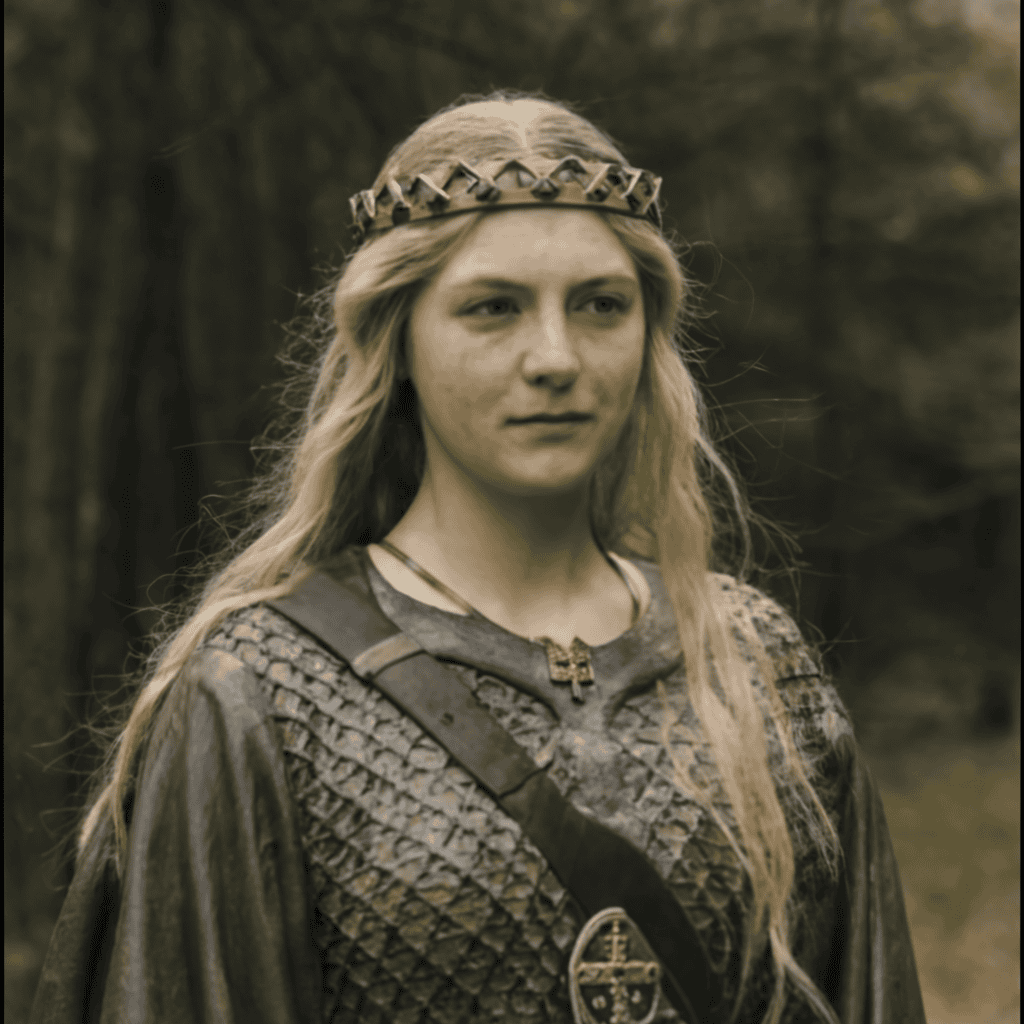 Warrior Queens: Unveiling the Top 10 Women Who Led Armies in Medieval Times 8 Aethelflaed_daughter_of_Alfred_the_Great