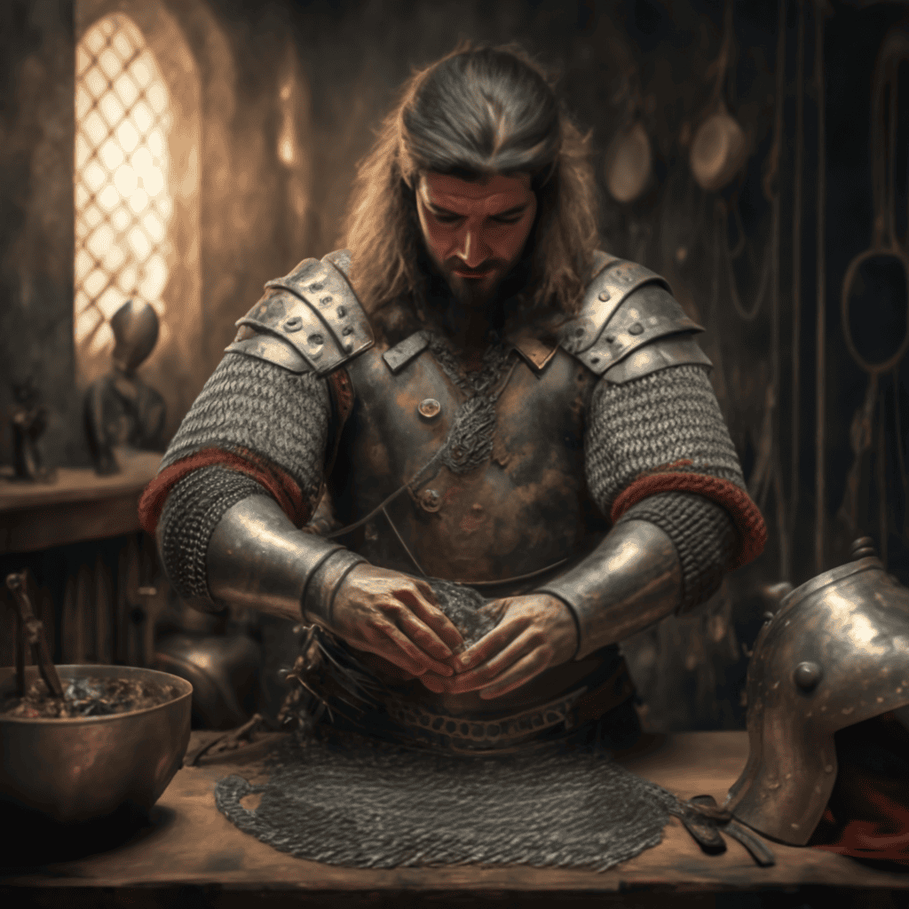 This Medieval Chainmail Transformation Changed Warriors Forever