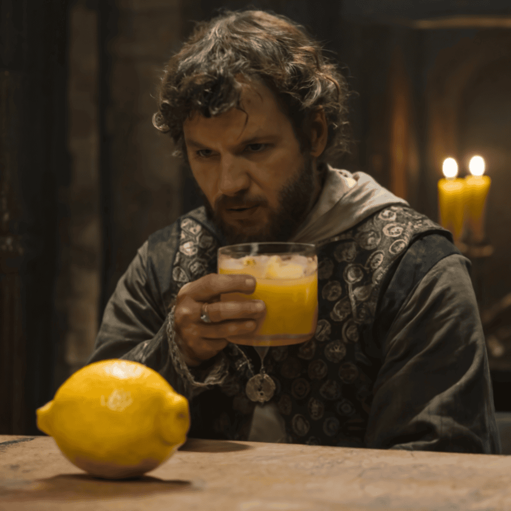 Medieval Food 6 lemon drink medieval hangover cures cinematic1