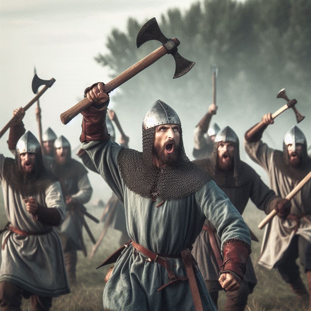 Medieval Battles, Wars, and Sieges: Medieval Warfare Explained 3 medeval axes medieval weapons (2)