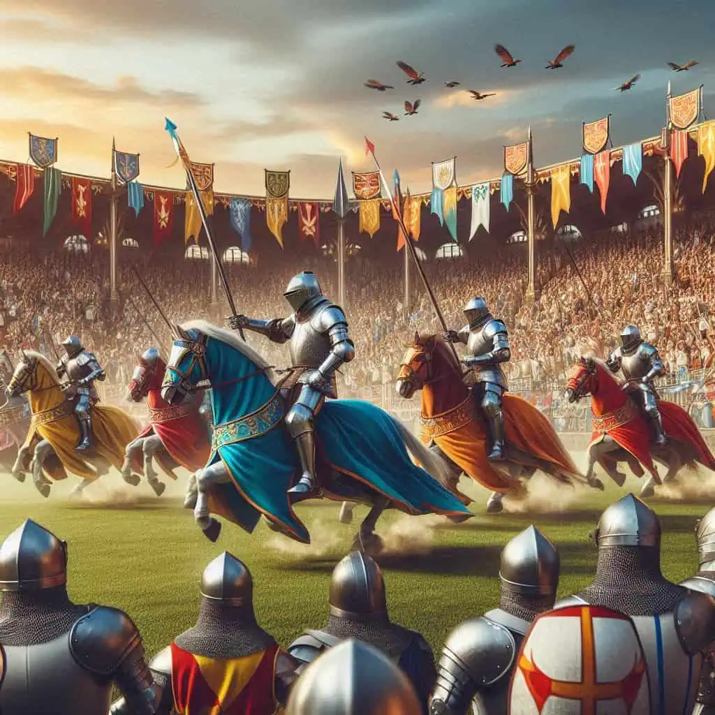 medieval knights jousting at tournament The Medieval Lance: Evolution, Use, and Legacy of a Knight’s Weapon