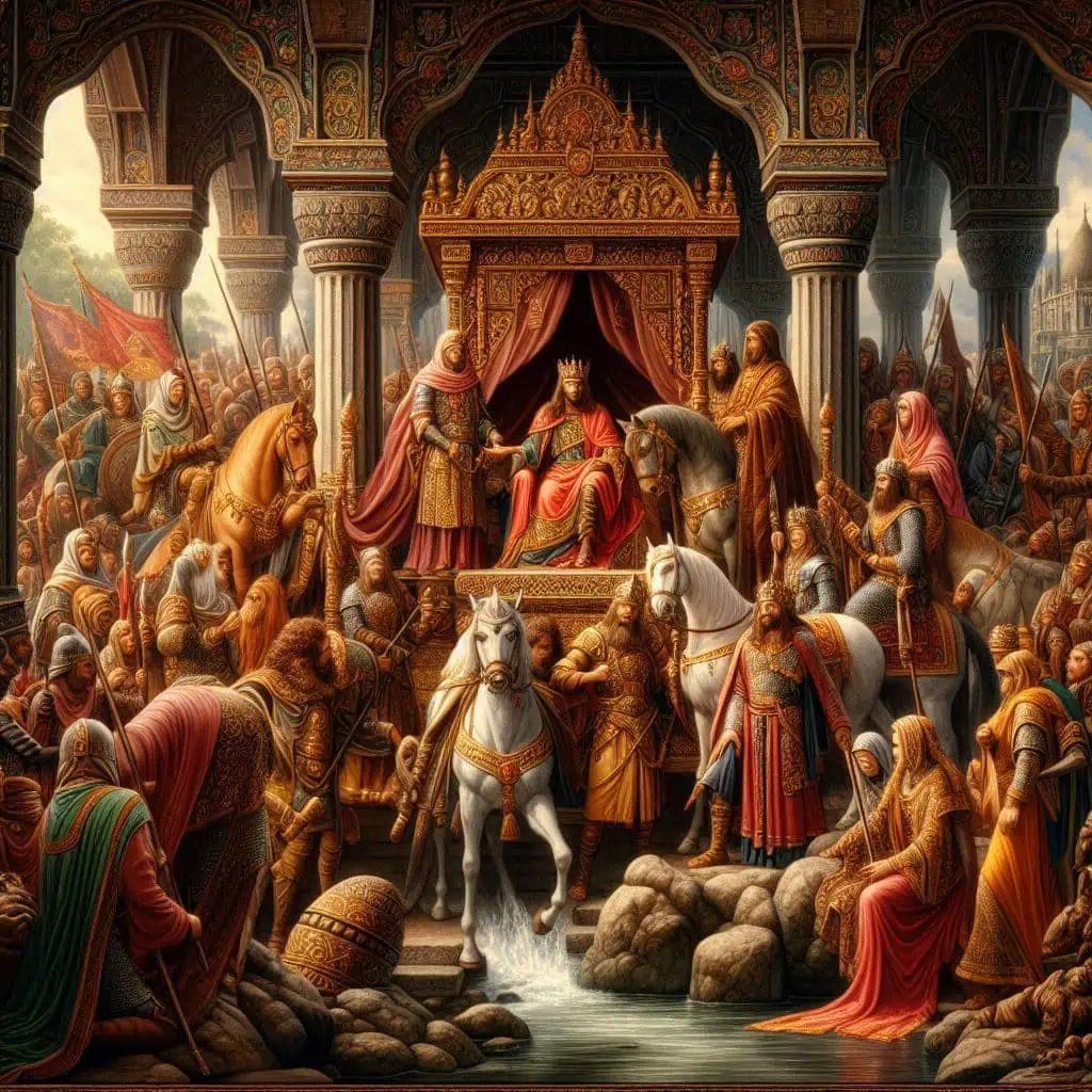 The Death of King Arthur | Legendary End of a Medieval King’s Reign 7 King Arthur’s final battle scene in medieval art