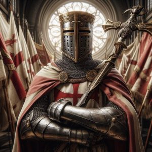 knights templar medieval crusades white cloaks red crosses (2)