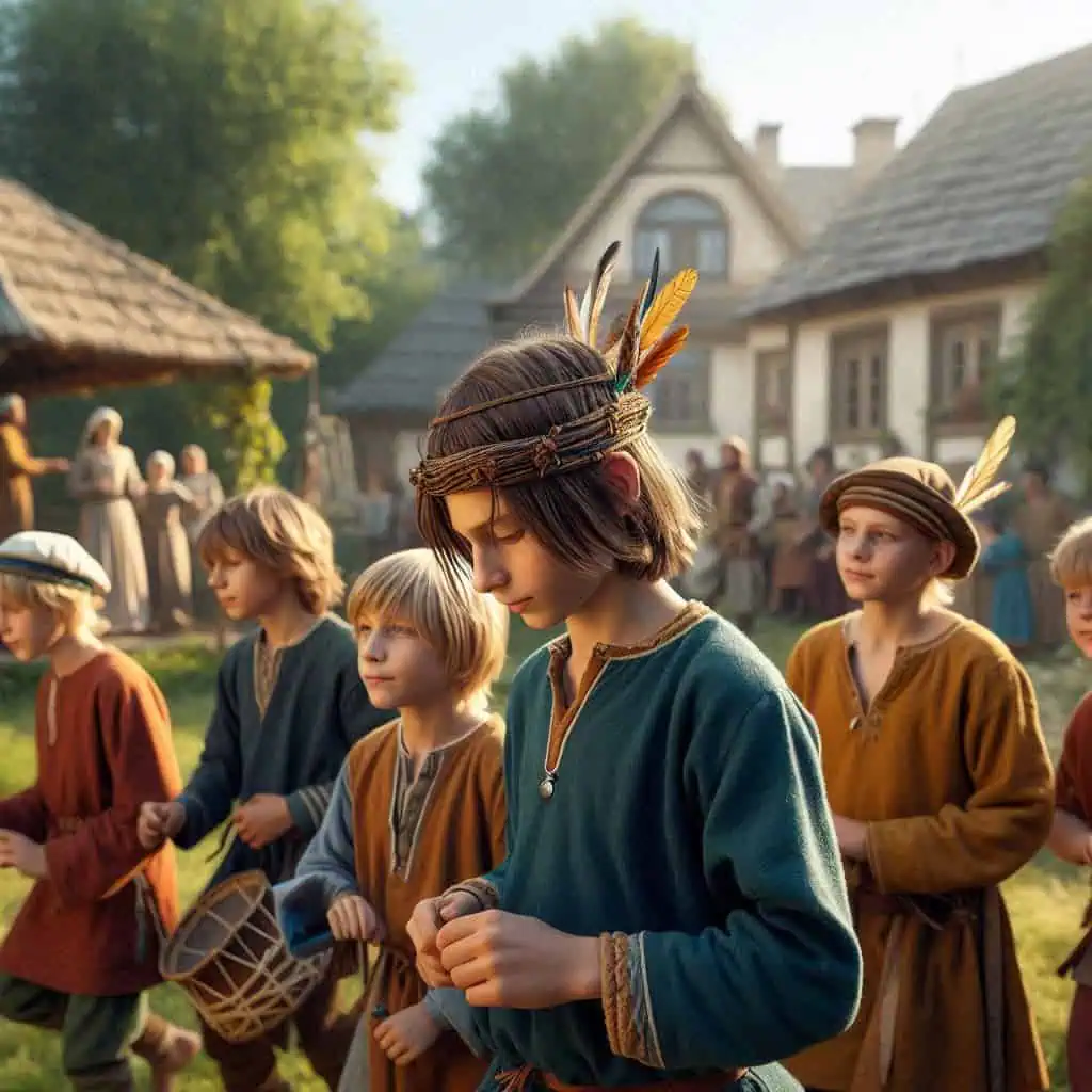 Medieval Hairstyles: Historical Hair & Headwear from Peasants to Nobility 17 medieval boys hairstyles headwear (4)