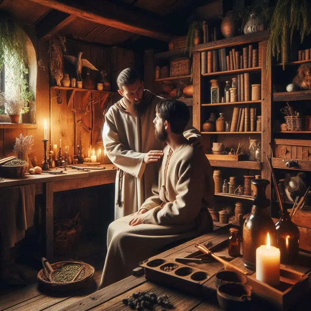 Medieval Doctor: Medicine, Methods & Mysticism in the Middle Ages 1 medieval doctor (5)