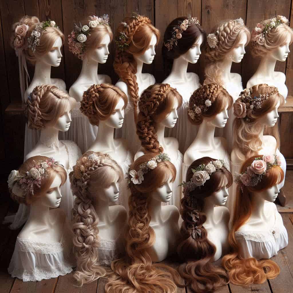 200+ Medieval Hairstyles: Historical Hair & Headwear from Peasants to Nobility 34 medieval hairstyles mix