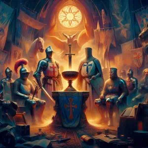 quest for the holy grail knights