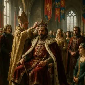 medieval kings coronation
