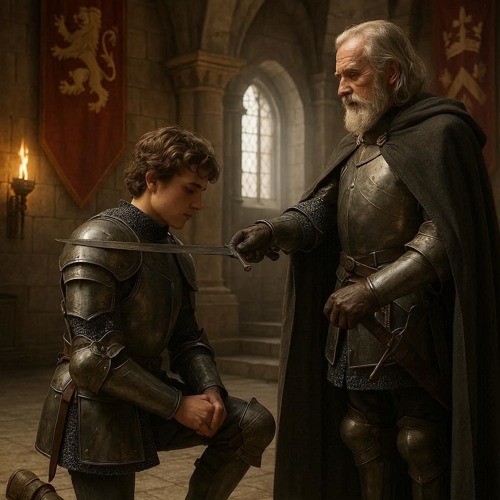 Medieval Knights Questions & Answers ๐ฐ 2 becoming a knight ritual