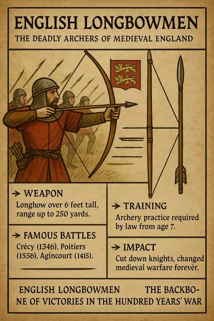 10 Fascinating Facts About Medieval Bowyers and the Art of Bow-Making 3 English Longbowmen Masters of Archery