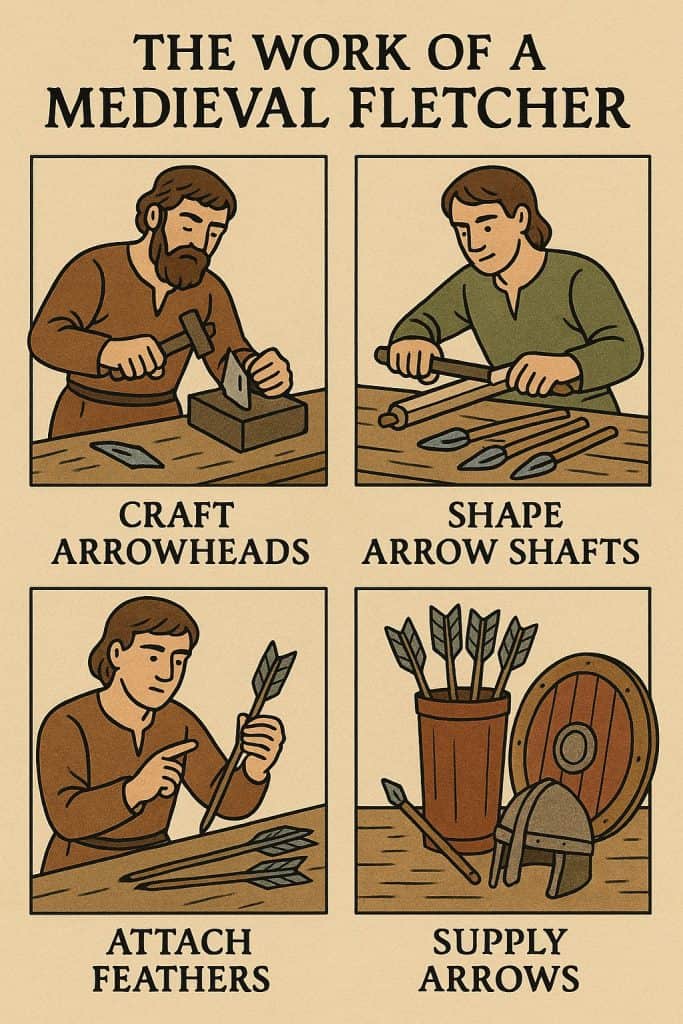 Medieval Fletcher: The Skilled Arrow Maker of the Middle Ages 3 The Work of a Medieval Fletcher