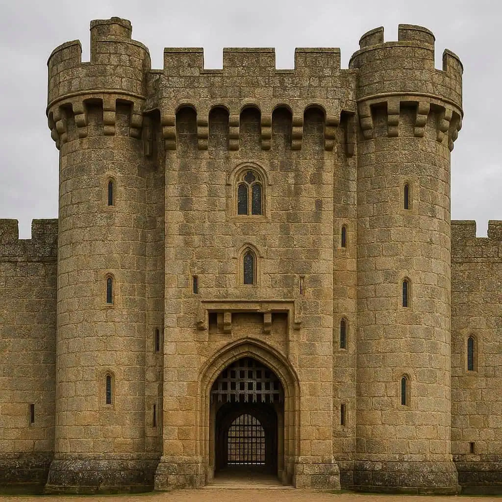 The Medieval Castle Gatehouse: Guardian of the Castle Entrance 1 bodiam castle gatehouse medieval castle parts