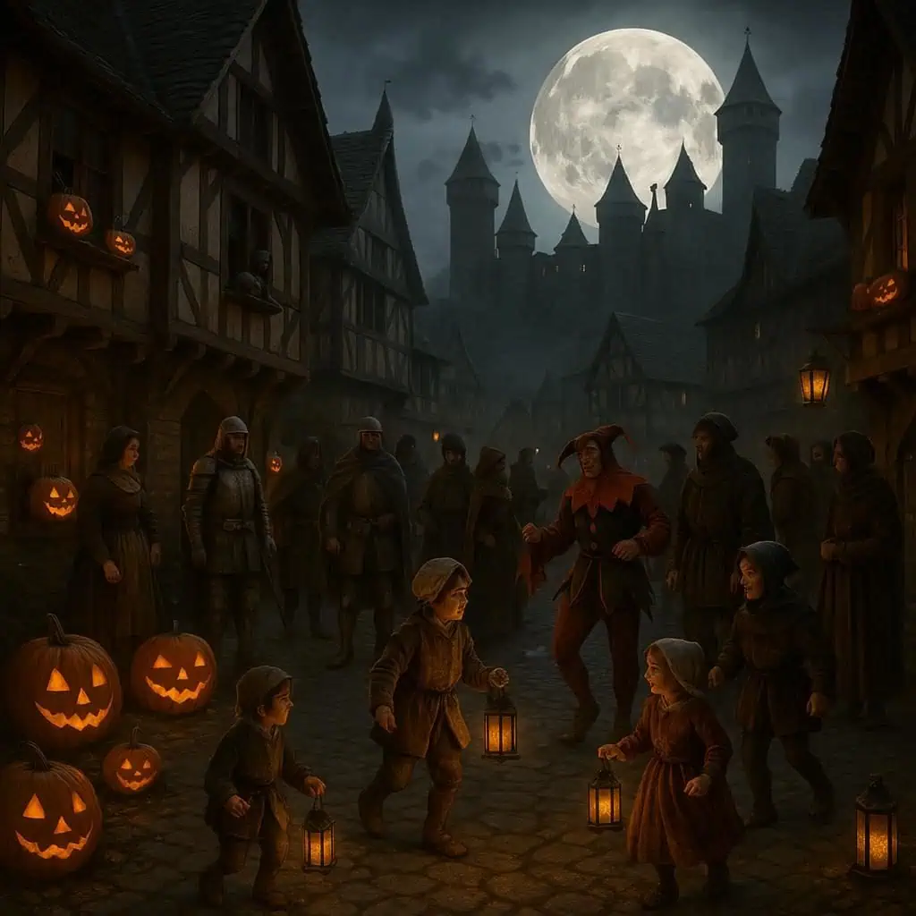 Halloween in Medieval Times: Faith, Fire, and the Spirits of Hallowtide🎃 2 halloween in medieval times