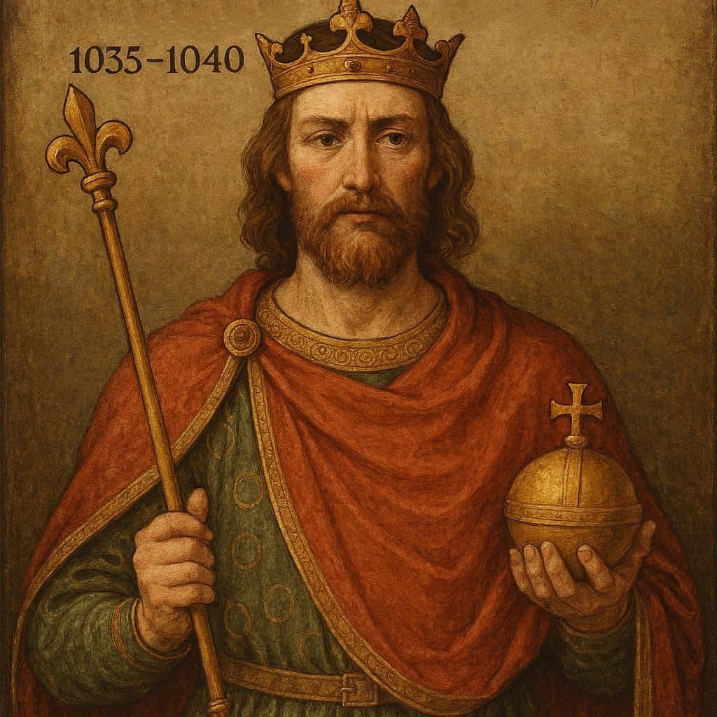 Early Medieval Kings: Founders of Europe’s Kingdoms 11 Harold Harefoot (1035–1040)