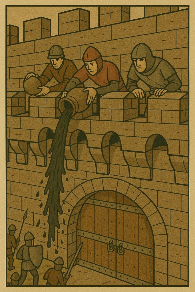 Medieval Defenders at the Gatehouse