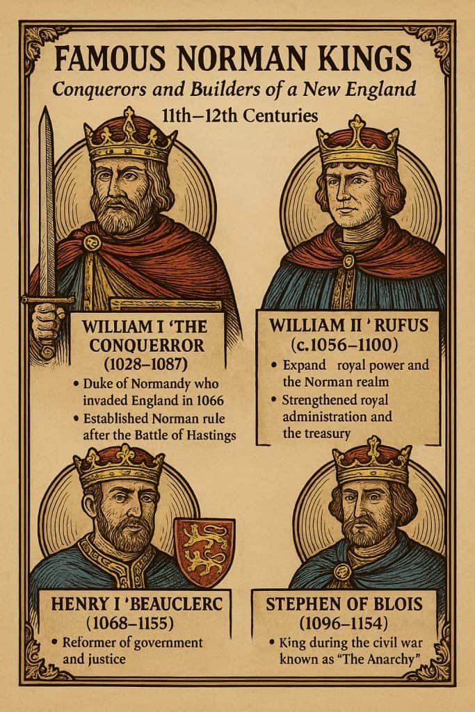 The Norman Kings of England: A Complete Overview 1 Norman Kings of England Infographic