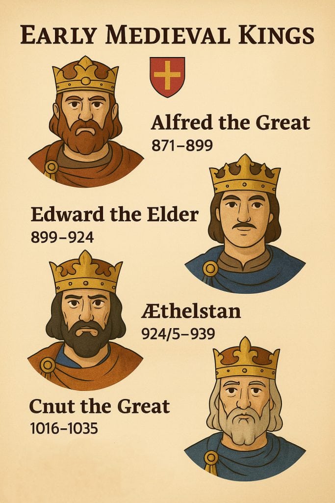 Early Medieval Kings: Founders of Europe’s Kingdoms 1 early medieval kings infographic