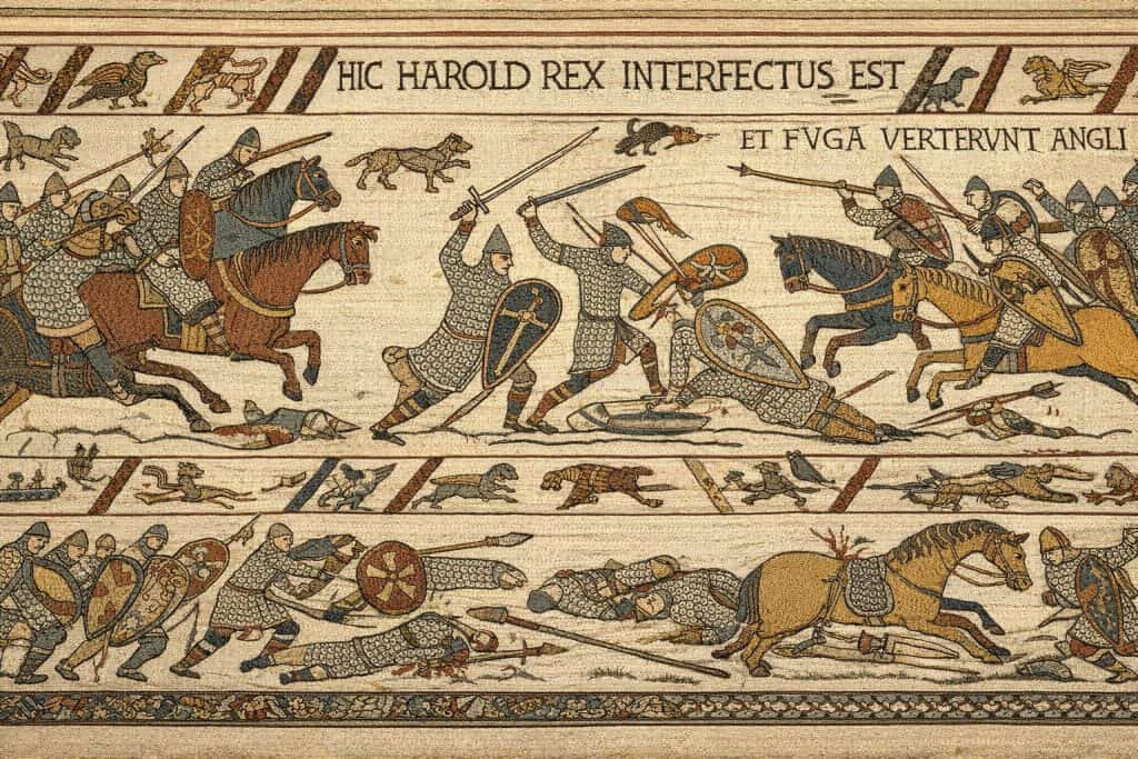 Bayeux Tapestry Battle of Hastings Norman Conquest
