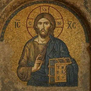 Christ Pantocrator mosaic, Hagia Sophia