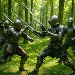 Elite Swordsmen of the Medieval Period