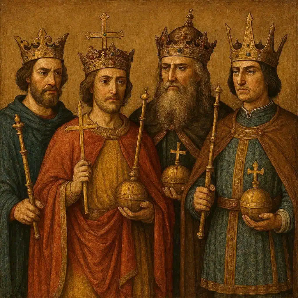 Italian kings emperors middle ages