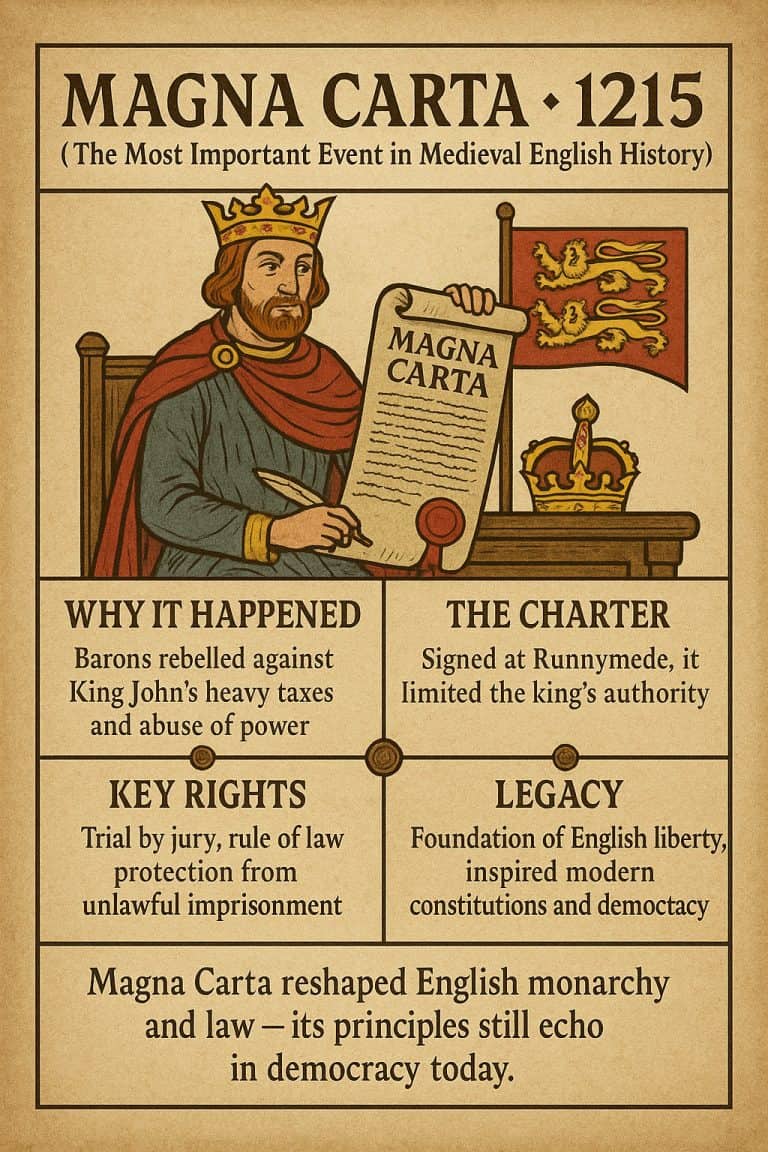 Magna Carta 1215: Why This Medieval Charter Changed History