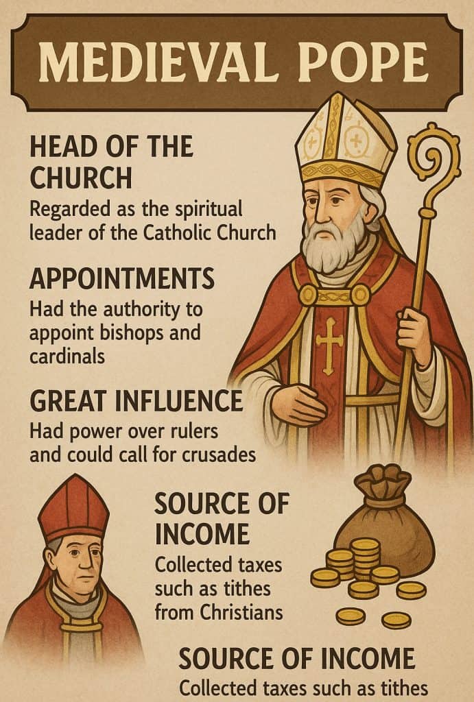 Medieval Clergy: Roles, Power, and Influence in the Middle Ages 1 Medieval Pope Authority and Influence