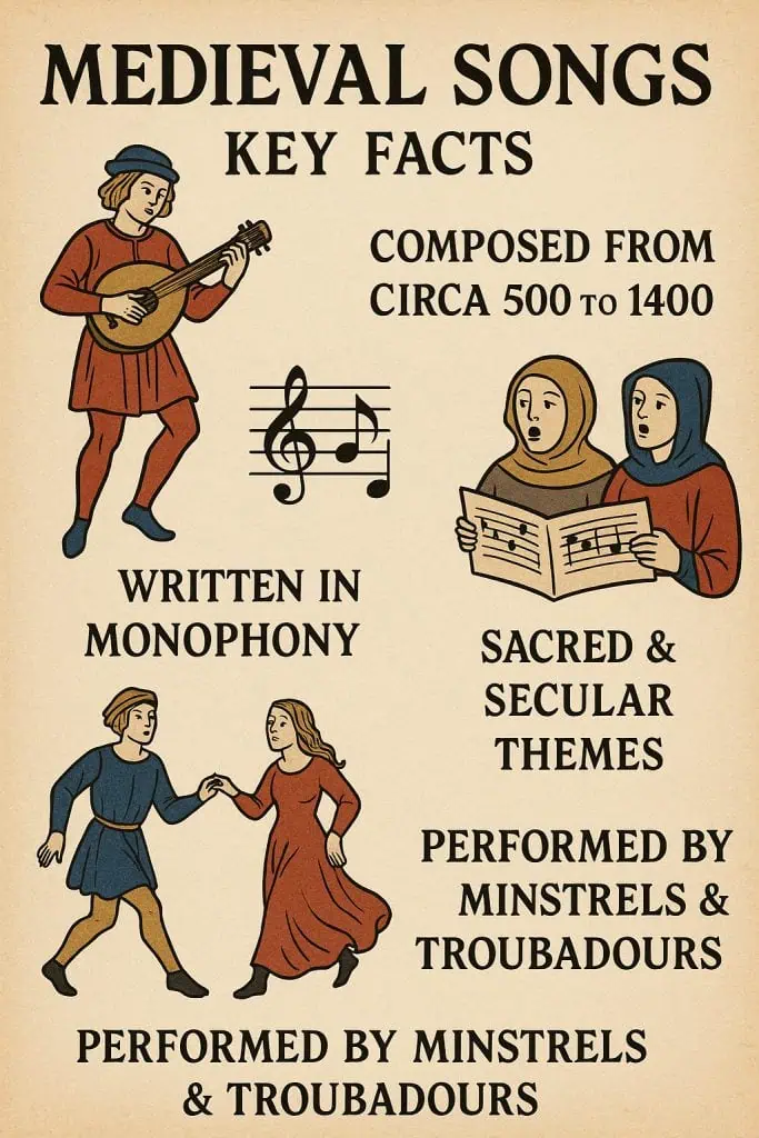 Medieval Songs: Music, Meaning, and Musical Life in the Middle Ages 1 Medieval Songs Facts and Illustrations
