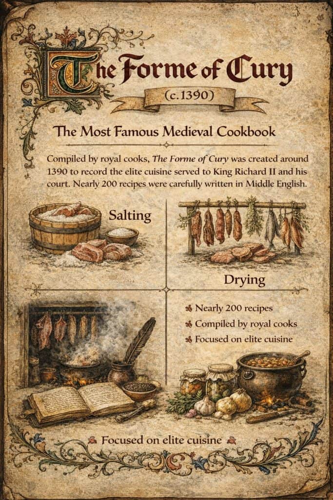 Medieval Food 7 forme of cury medieval cooking book