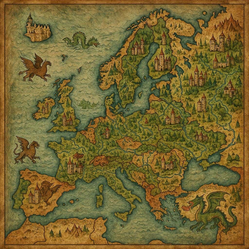 Medieval Europe 10 medieval europe map