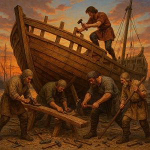 shipwright medieval craftsmen