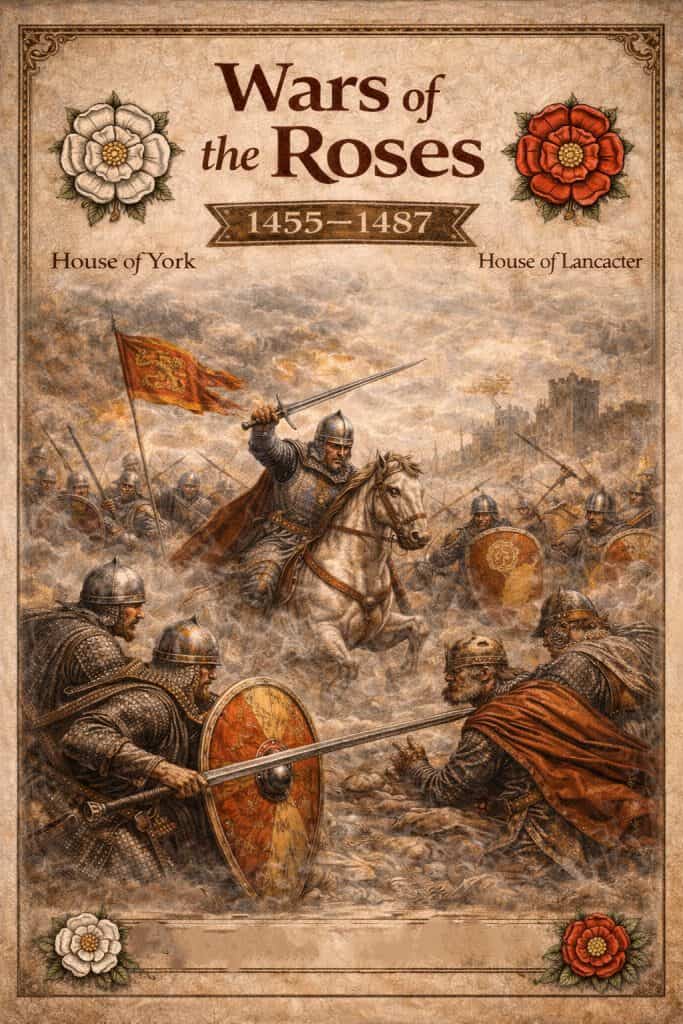 wars of the roses medieval battles and wars