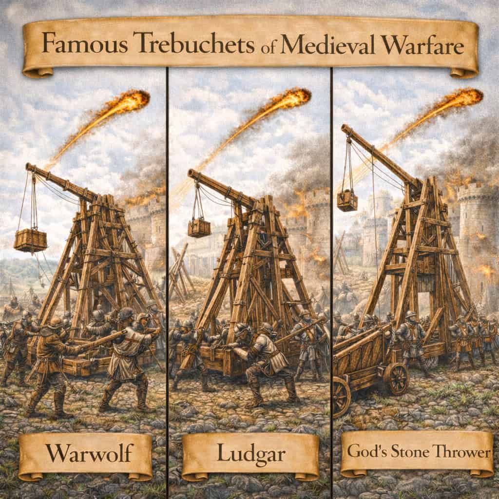 Launching Destruction: Exploring the Famous Trebuchets of Medieval Warfare 1 Famous Trebuchets of Medieval Warfare