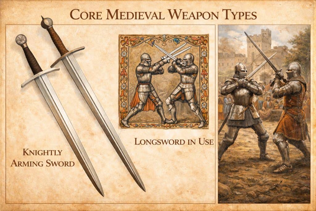 Knightly and High Medieval Swords (c. 1100–1350)