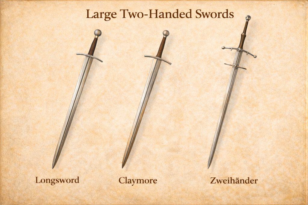 Longswords and Great Swords