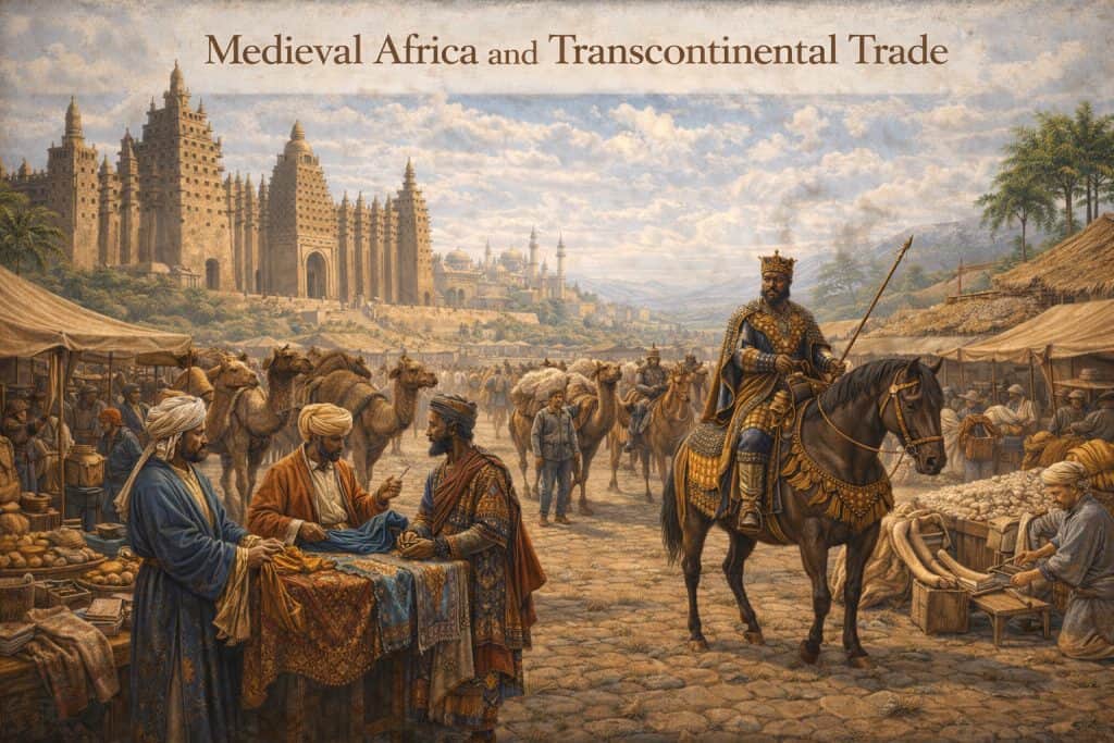 Medieval Africa and Transcontinental Trade