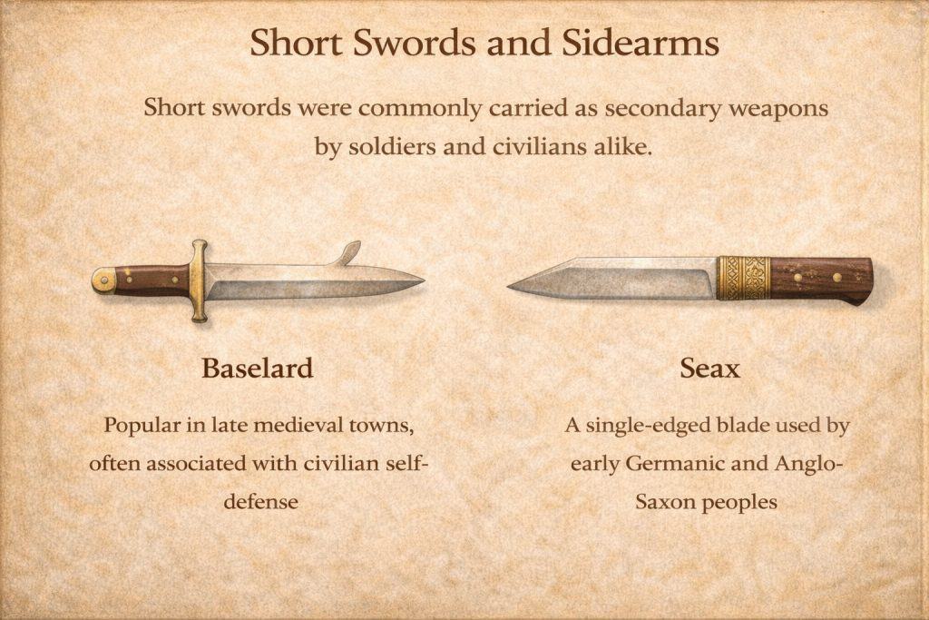 Short Swords and Sidearms