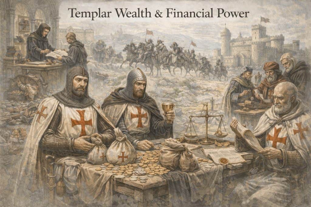 Templar Wealth and Financial Power