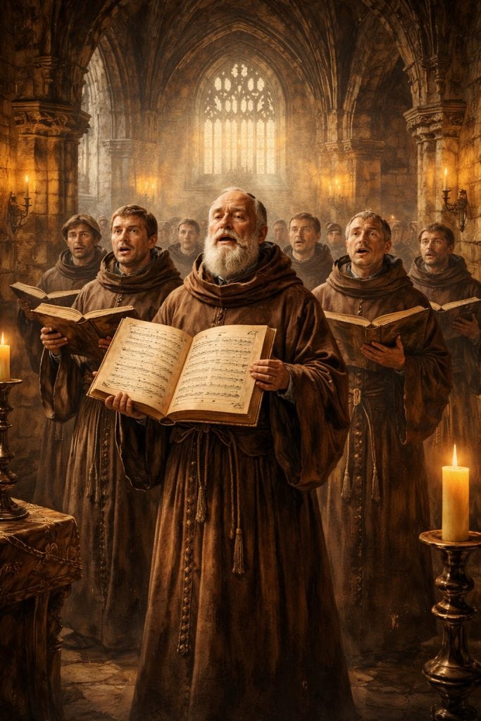gregorian chant medieval monks singing