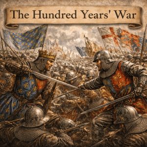knights in battle during the hundred years war