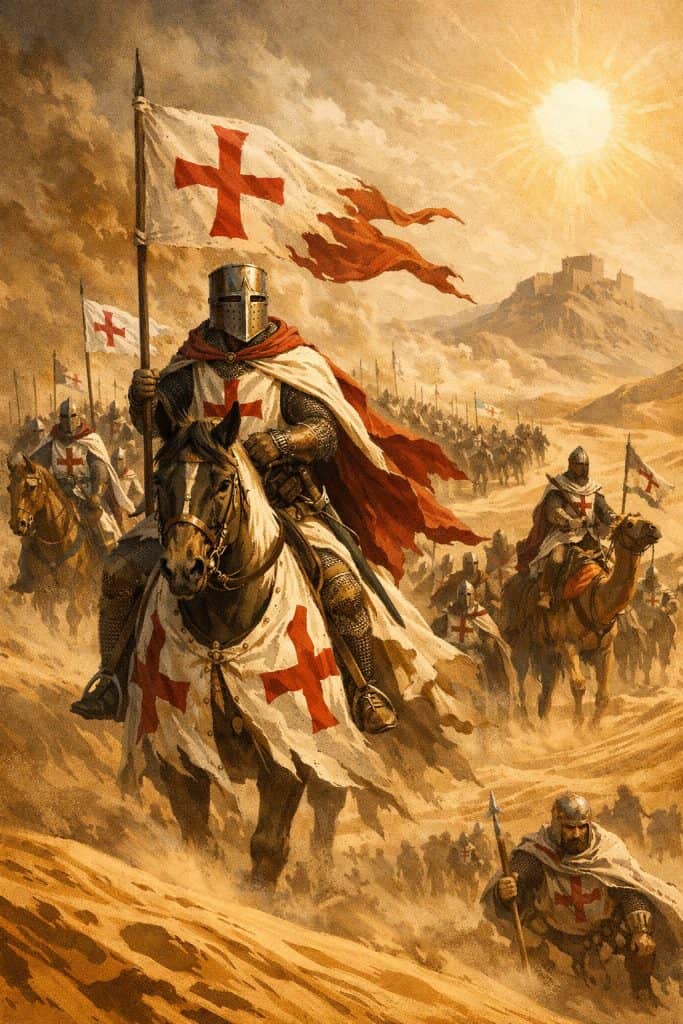 The Crusades 1 the crusades crusaders crossing the desert sands