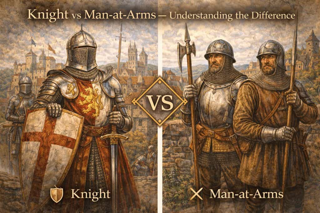 Knight vs Man at Arms — Understanding the Difference