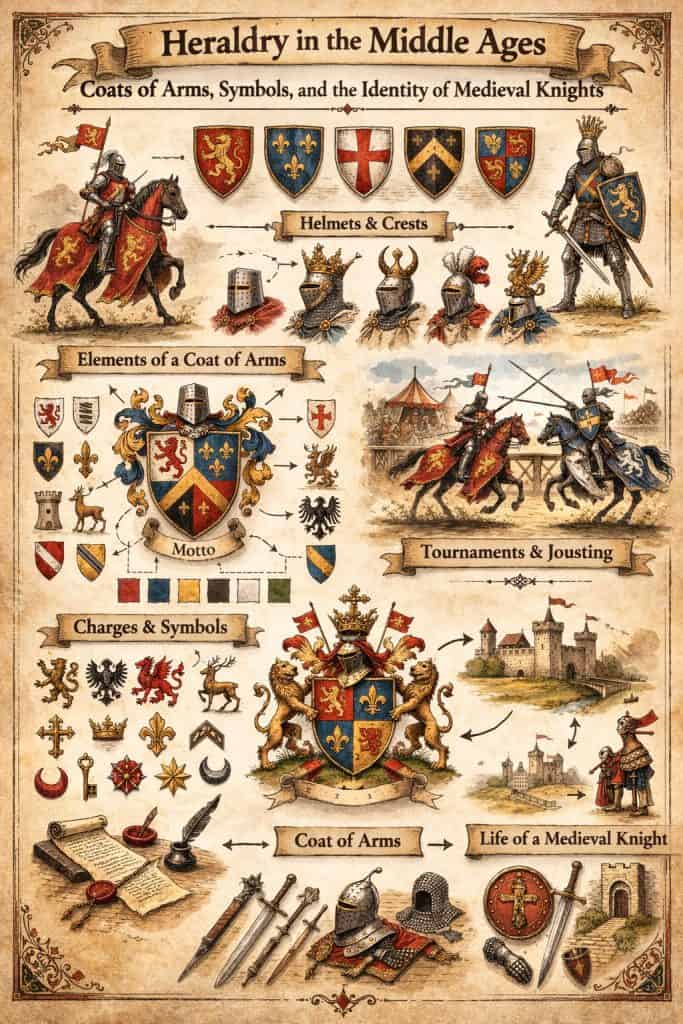 Heraldry in the Middle Ages: Coats of Arms, Symbols, and the Identity of Medieval Knights 1 heraldry in the middle ages