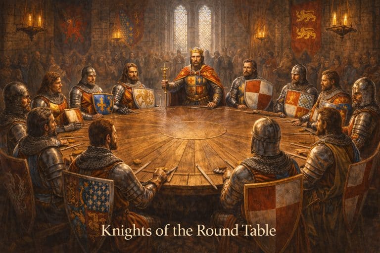 Table Ronde Medieval Knights Of The Round Table | Arthurian Legends, Heroes & Chivalry