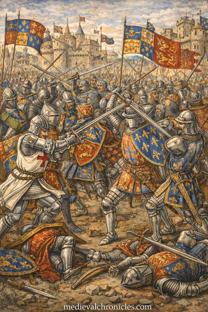 Famous Medieval Chronicles That Shaped History 3 medieval battle scene