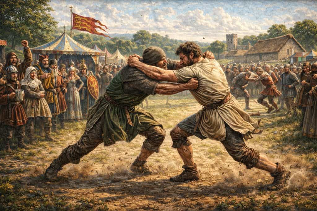 Medieval Fighting Games: Tournaments, Jousting, Archery, Wrestling & Combat Sports 6 medieval wrestling games